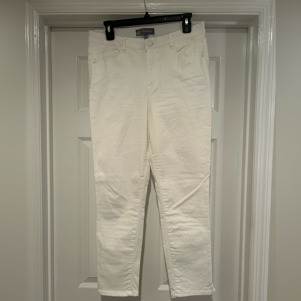 Wit & Wisdom White Twill Jeans